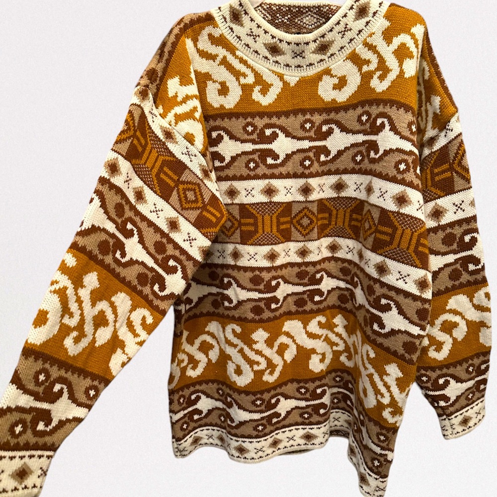 Printed Sweater